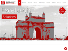 Tablet Screenshot of excelasoft.com